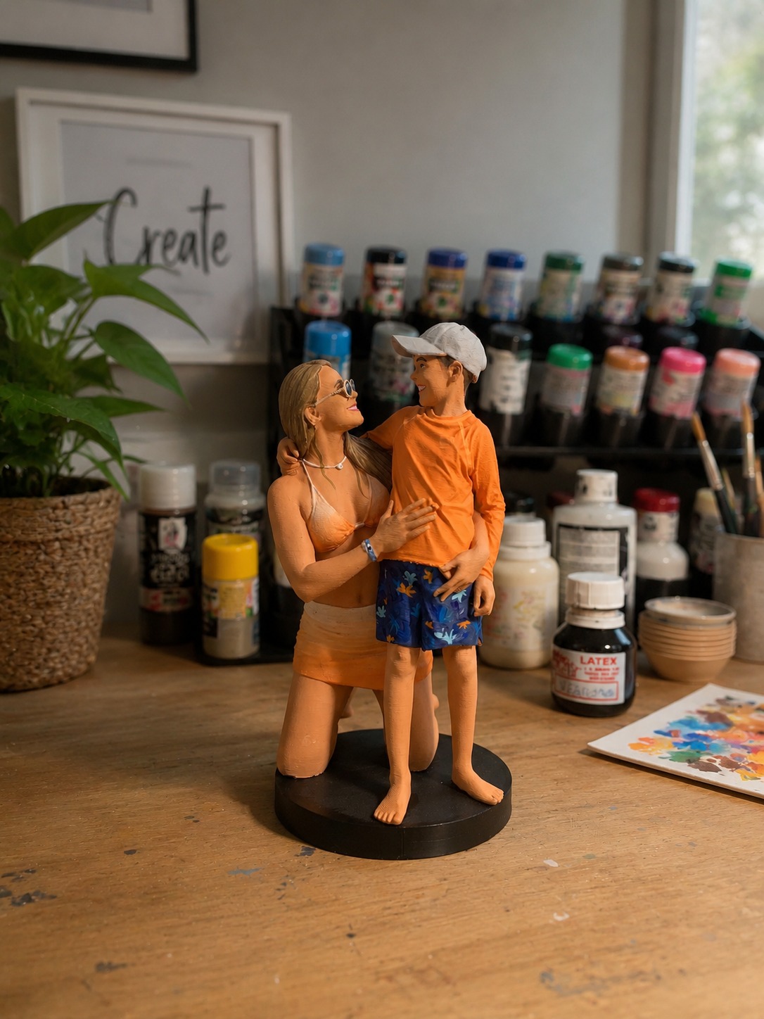 Couple figurine
